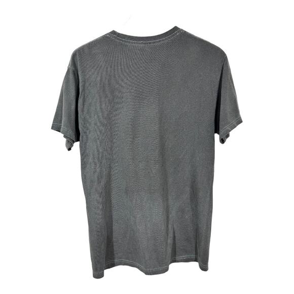 Nirvana Graphic Band Tee Medium Grunge Rock N Roll Black Distressed Boho Casual - Picture 3 of 5